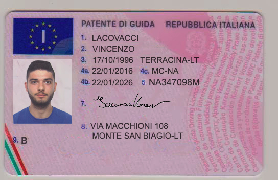 Buy Italian Drivers License Online