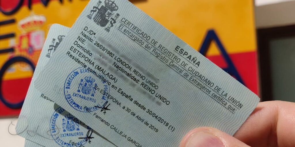 Buy Spanish residents permit online